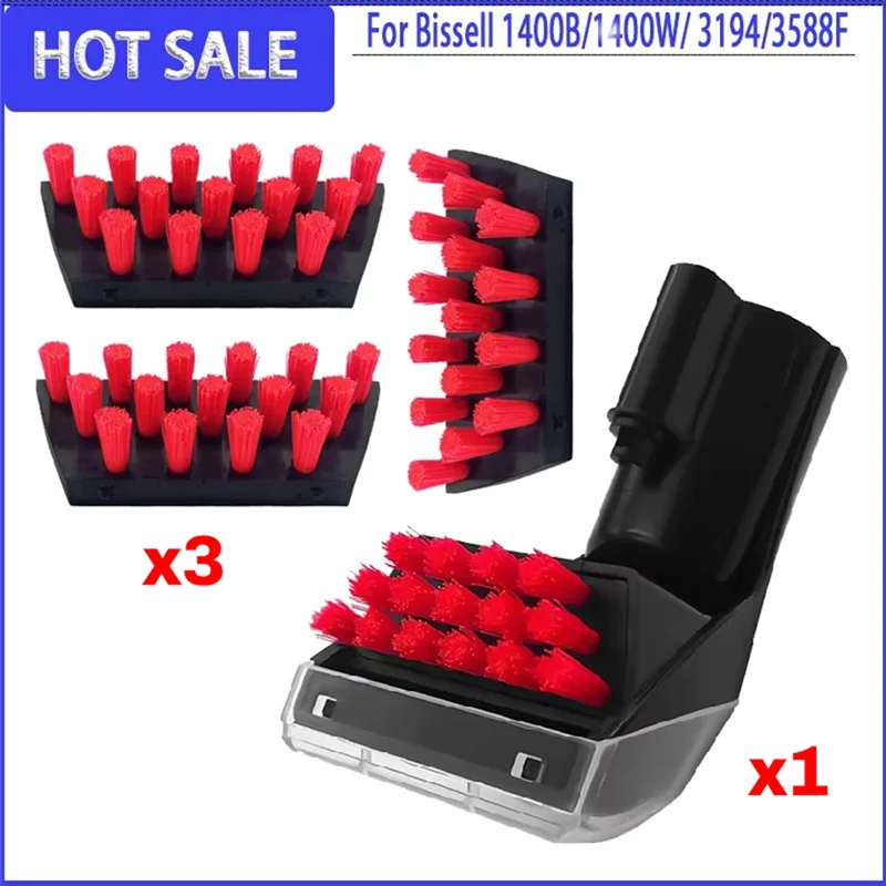 UNCL untuk Bissell 1400B, 1400W, 1425, 1986, 2290A, 2458, 3194, 3353, 3588F Sikat Pengganti-Alat Noda Tangguh