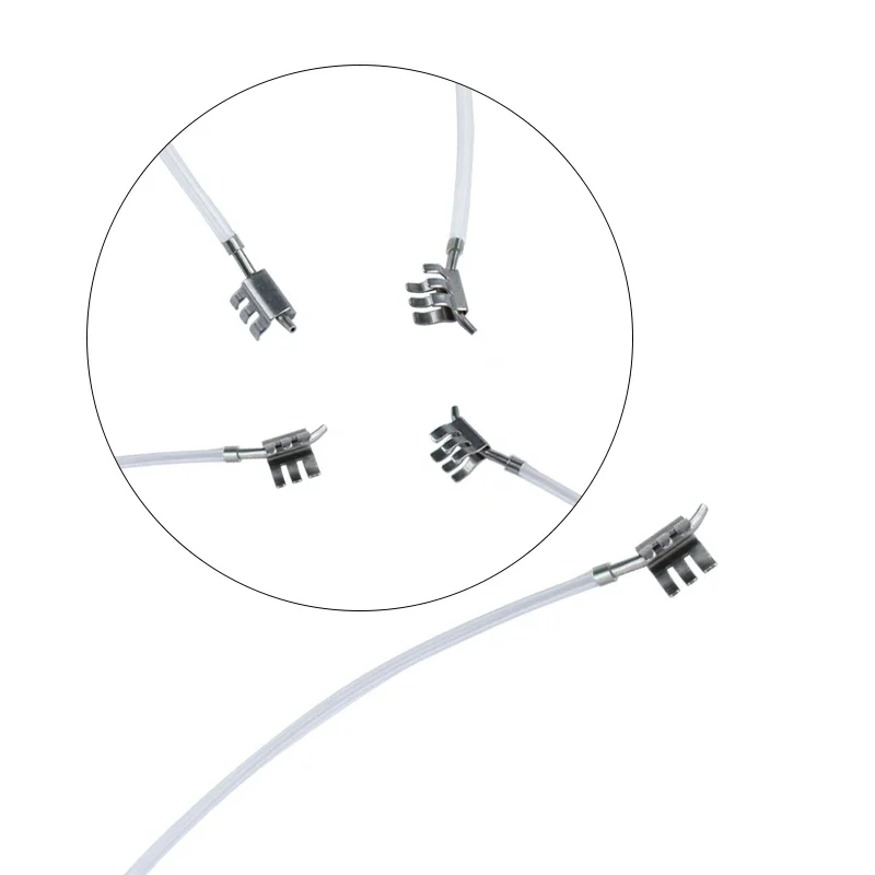 

Dental Instruments Accessories High Quality Hand Held Pneumatic Tube Hose Low Speed Elbow Fitting Tool