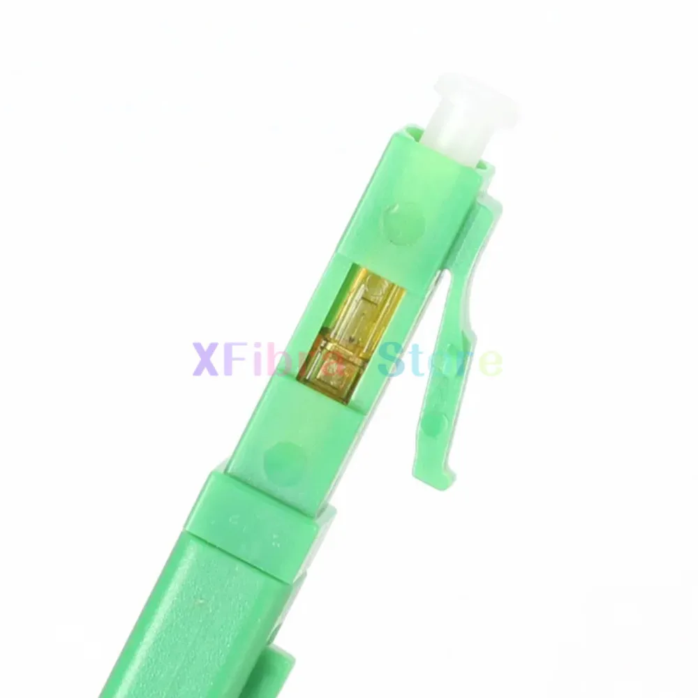 

10 шт./пакет LC APC быстрый разъем одномодовый для внутреннего и плоского кабеля FTTH 2,0 мм 3,0 мм