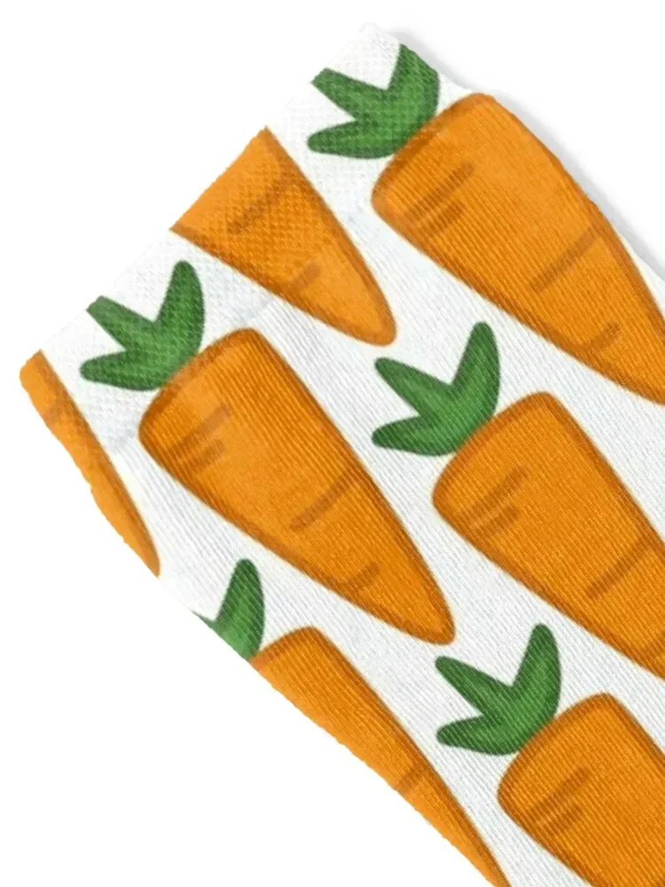 Carrot illustration for Easter Socks Stockings man New year's anti slip football compression Men's Socks Women's