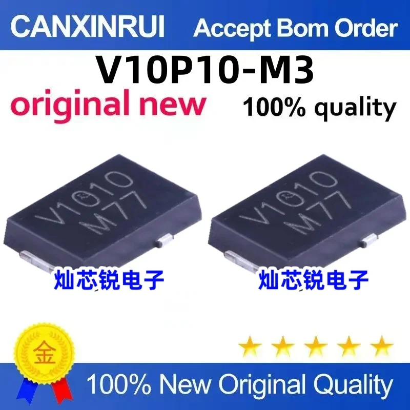 (5-100 pieces)V10P10-M3/86A silk screen V1010 10A 100V brand new TO-227A