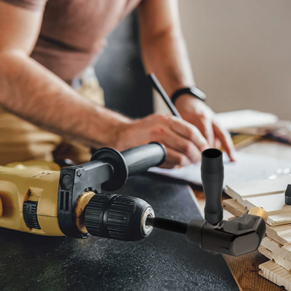 Adaptateur de Douille pour Perceuse à Angle Droit, Réparation avec Poignée, Angle 90 Résistant