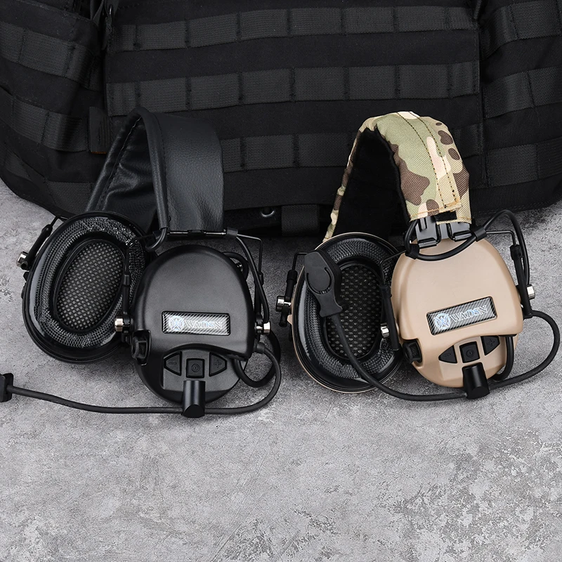 WADSN Headset Sordin MSA Softair Communication Noise Reduction Earphone Outdoor Interflow Tactical Hunting Shooting Headphone