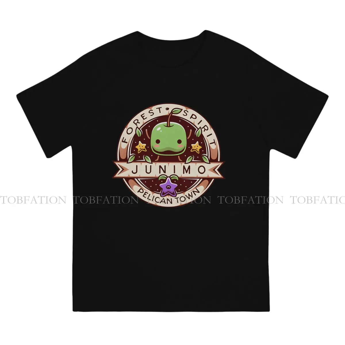 Stardew Valley Junimo Forest Tshirt Homme Men Clothes 4XL 5XL 6XL 100% Cotton T Shirt