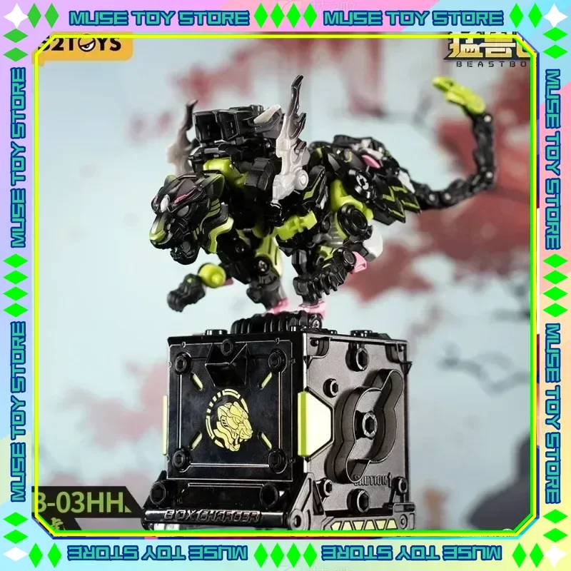 Disponibile 52TOYS Transformation INFINITYBOX Serie IB-03HH Black Tiger Edizione Limitata Mecha e Action Figure Deformabile a Cubo