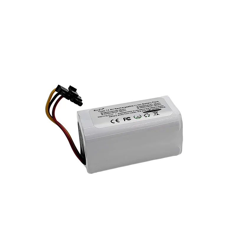 New 14.4V 2600mAh 3500mAh Rechargeable Lithium Battery for Mi Robot Vacuum Cleaner Mop 2 Lite MJSTL Spare battery