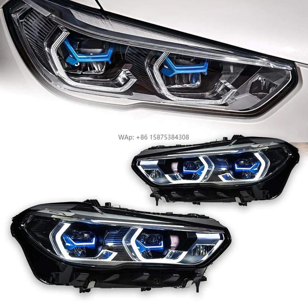 

For X5 G05 Headlights 2019 2020 2021 2022 for X6 G06 Signal Front Lights for X5 G05 Accessories