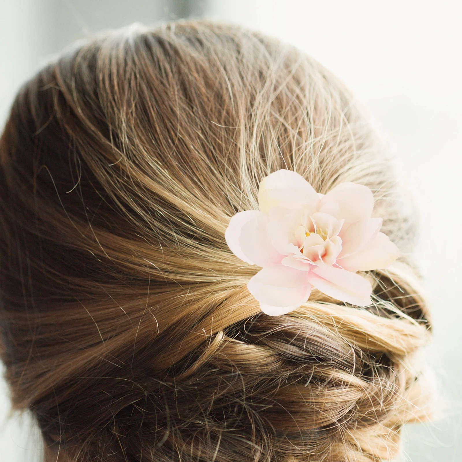 

21 Pcs Flower Hair Clips Women Girls Headdress 3D Realistic Lovely Claw Accessories Wedding School Holidays Summer