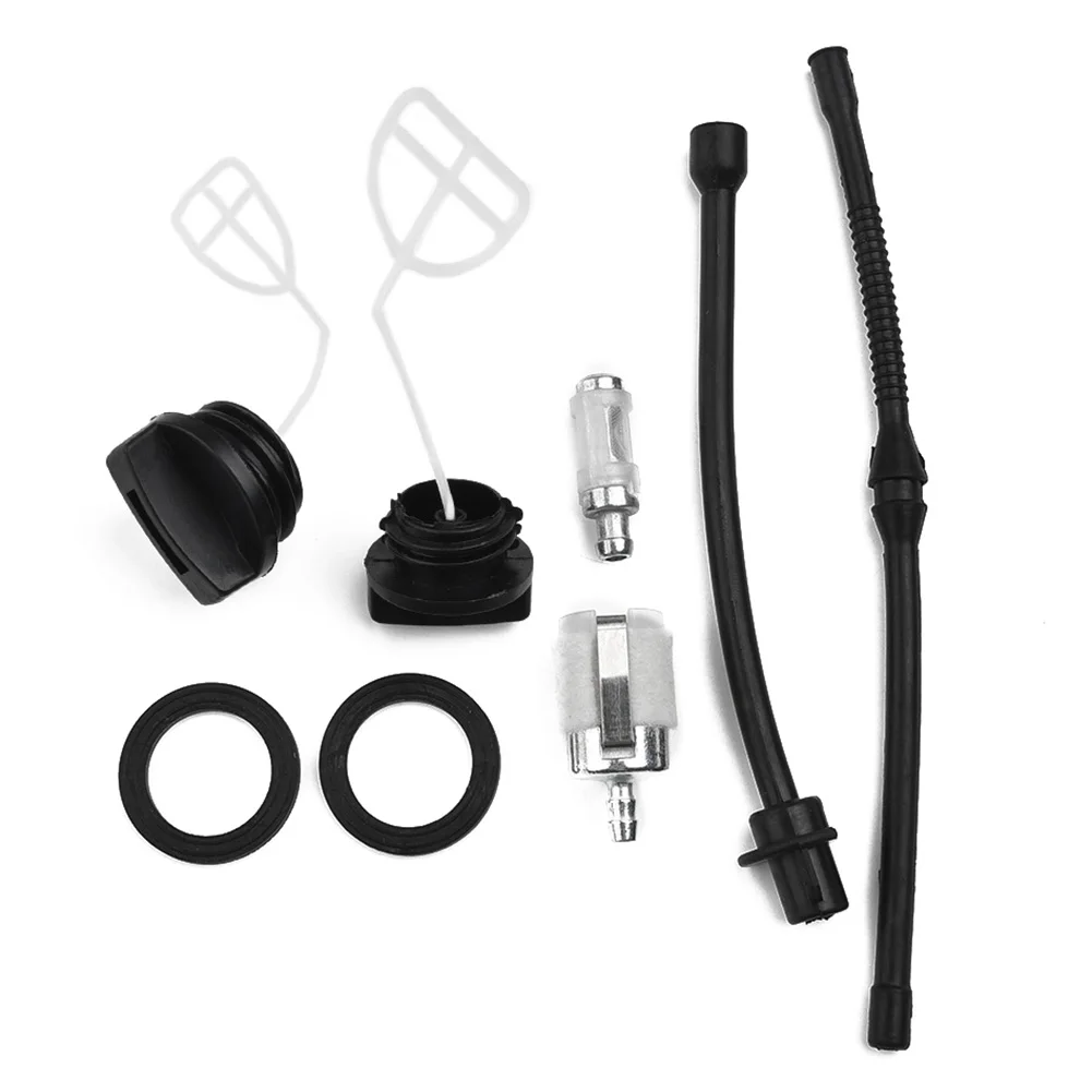 Parts Fuel Filter Set Cover Hose Outdoor Pipe Line Tube 45CC 52CC 5200 5800 58CC 4500 Chainsaw Convenient Useful