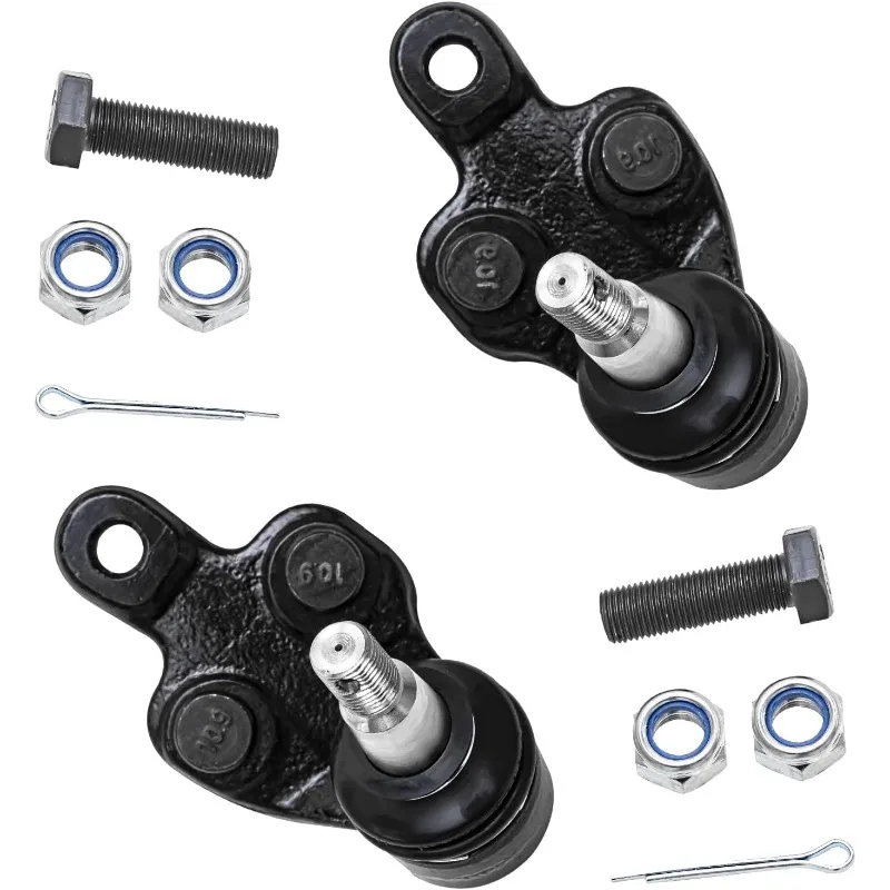 Detroit Axle - Kit sospensione anteriore da 10 pezzi per Camry ES330 2004-2006 Solara 2004-2008, 2 bracci di controllo inferiori