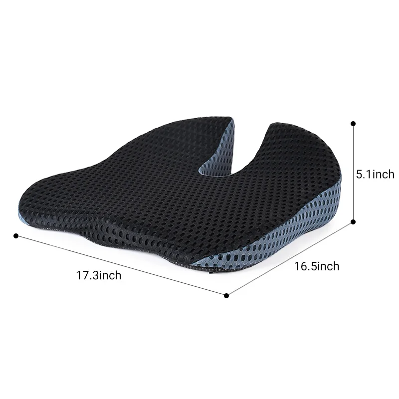 وسادة مقعد سيارة مريحة للقيادة، تعزيز التهوية والدعم، وسائد السيارة لتحسين الرؤية/الموقف