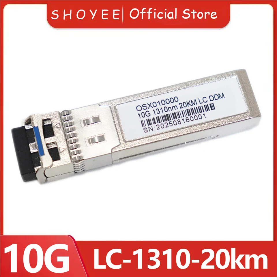 SFP Transceiver SFP Module 10G LC 1310nm 20KM dual fiber switch Compatible module with Switch Optical Module
