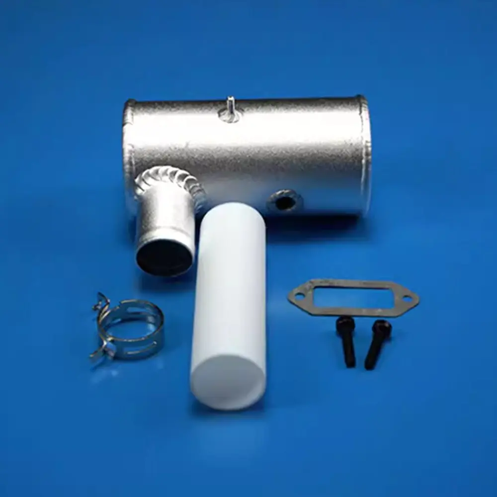 

Новые оригинальные запчасти DLE! Одинарный или двойной выхлопной патрубок для бензинового двигателя DLE170