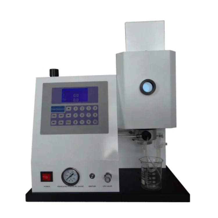 

CE & ISO 4 Elements Flame Out Protection K Na Li Ca Ba Digital Flame Photometer