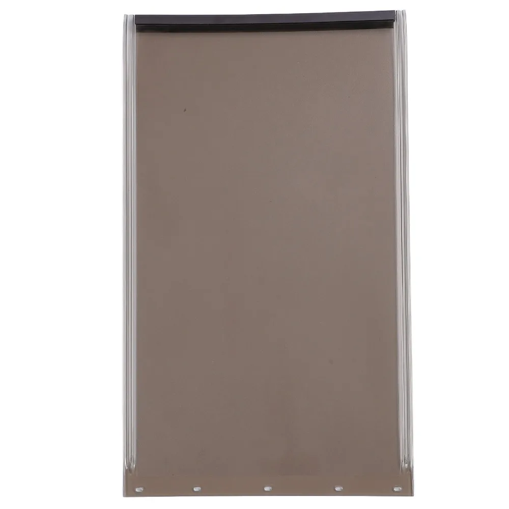 TPU Made Dog Door Replacement Flap Soft Flexible Brown Tone Dog Entry Door Panel Impact Tough Shatterproof