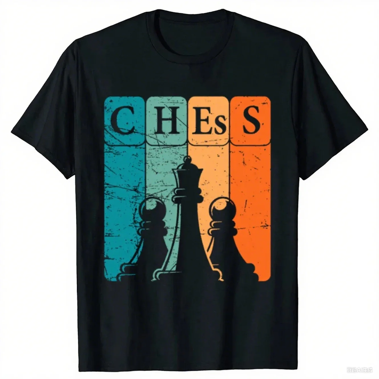 مضحك الشطرنج الجدول الدوري الطالب الذي يذاكر كثيرا لاعب الشطرنج خمر تي شيرت Checkmate الجرافيك الشارع الشهير قصيرة الأكمام الهدايا تي شيرت الرجال