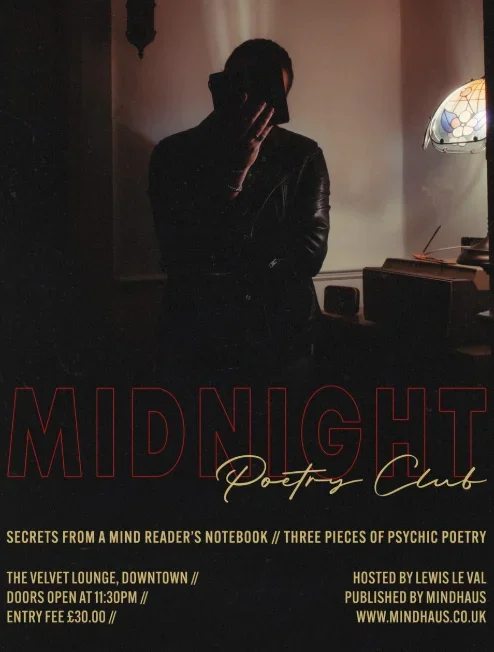 Midnight Poetry Club By Lewis Le Val -Magic tricks