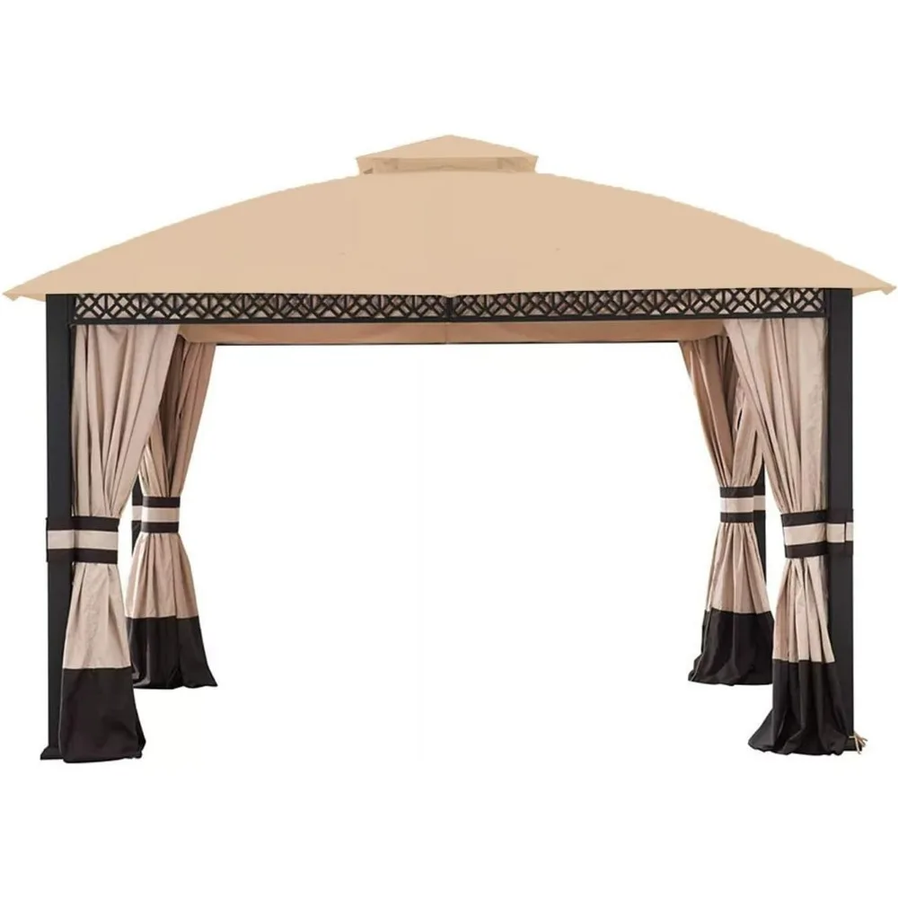 

Replacement Canopy Top Cover Compatible with The Fabric Top Gazebo A101014701 - Riplock 350