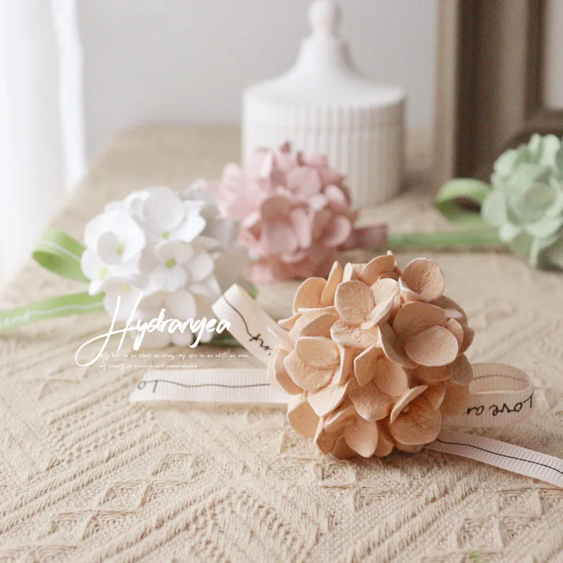 3D Hydrangea Flower Aromatherapy Wax Pendant Silicone Mold DIY Gypsum Plaster Ornament Molds For Car Decor Candle Resin Mould