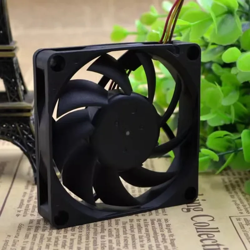 مروحة 4 أسلاك لـ foxconn pva070e12n ، 12v ، 0.45a ، 7 من من من من foxconn ، 70x70 x x 15 ، جديدة