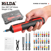 HILDA Multi Functional Electric Screwdriver Set Tools Tip Kit Suitable for Home Assembly & Furniture Repair in All Scenarios