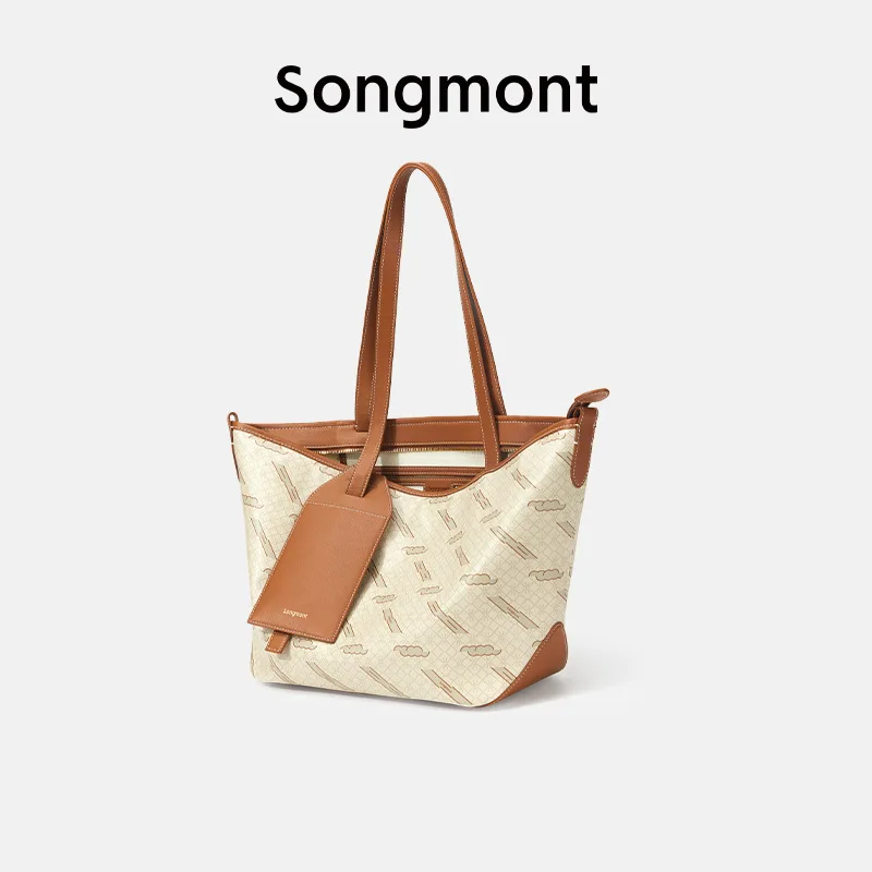 

Сумка-тоут Songmont Valley — сумка через плечо большой вместимости для работы и путешествий, просторная сумка для переноски