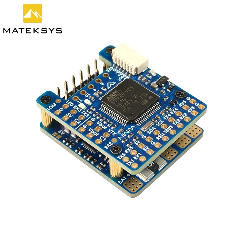 

MATEKSYS F405-WMN F405WMN 2-6S двойной контроллер полета BEC MatekF405-TE