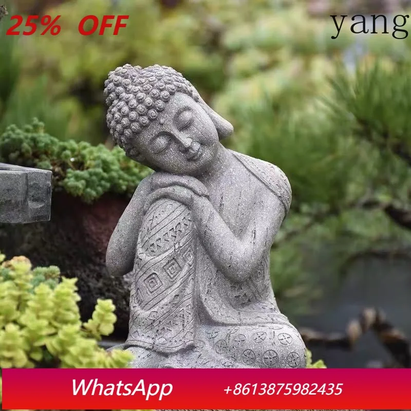 

LHH China Buddha Home Decoration Living Room Bedroom Garden Balcony Decoration Crafts