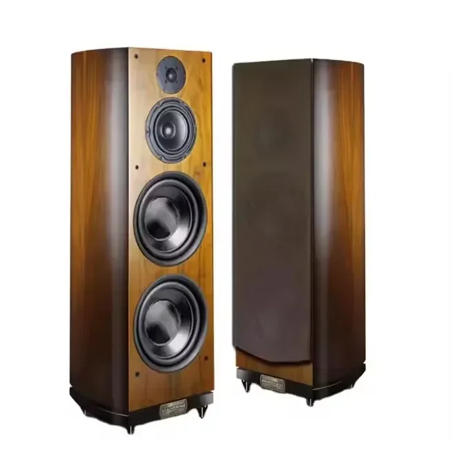 JD-101 Floor Speaker Tower Speaker Wooden Case Passive None-Battery Lossless