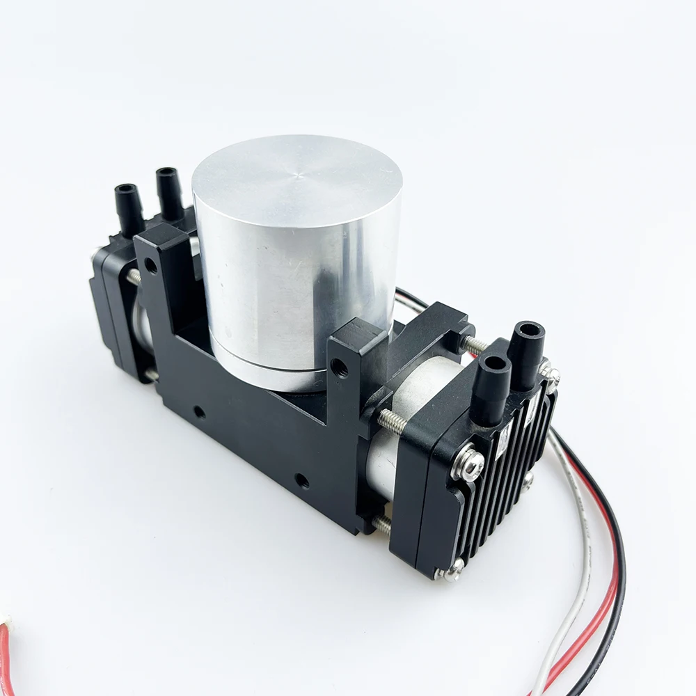 

China Factory SINKOPUMP PF-08 Aluminum Alloy Oil-free Double Cylinder Vacuum Pump 80 Liters DC 24V air Compression Pump