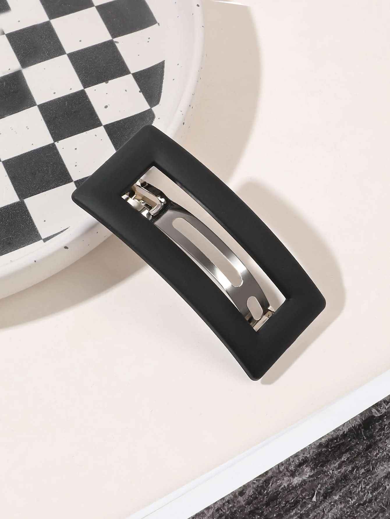Französische Haarspange für Damen und Mädchen, Karamell, automatischer Verschluss, starker Halt, rutschfest, langlebig, Styling-Haar-Accessoires, Haarnadeln – Detail 7