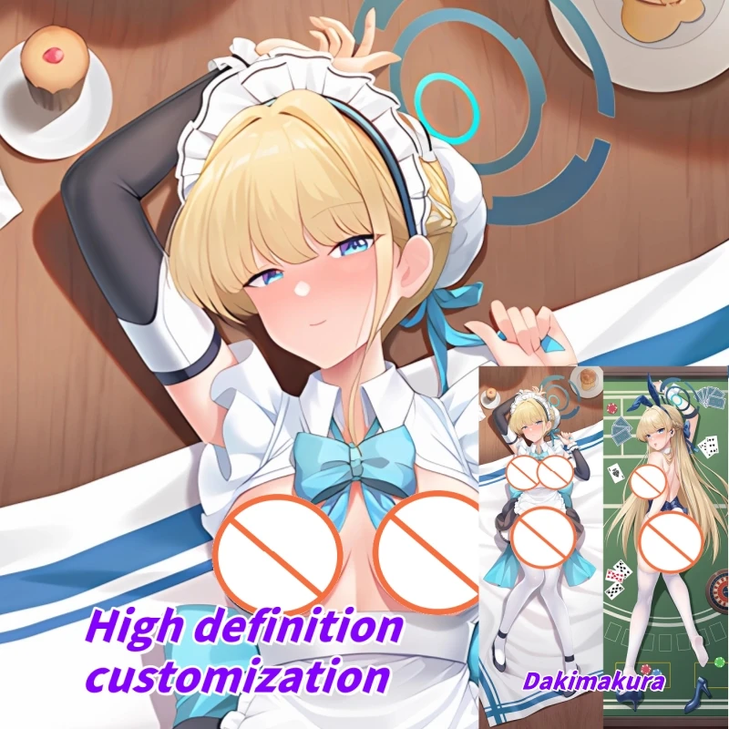 

Dakimakura Anime Pillow Case Azur Lane Tobima Chiaki Double-sided Print Of Life-size Body Pillowcase Gifts Can be Customized