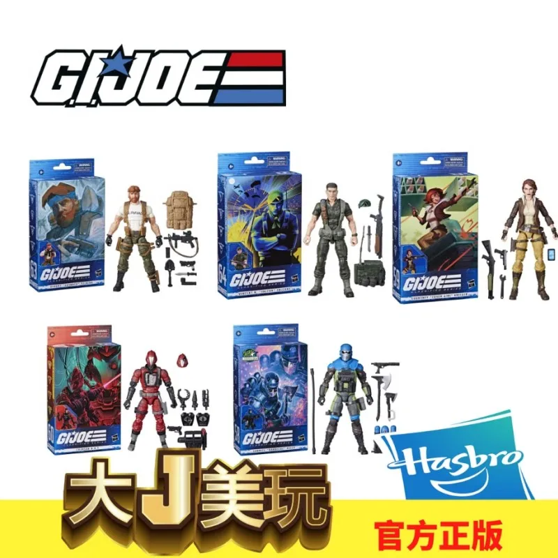 6 Inch Gijoe Classified Series Anime Action Figure Collection G.L.Joe Figurine Gl Joe Snake Eyes Toys Birthday Surprise Gift