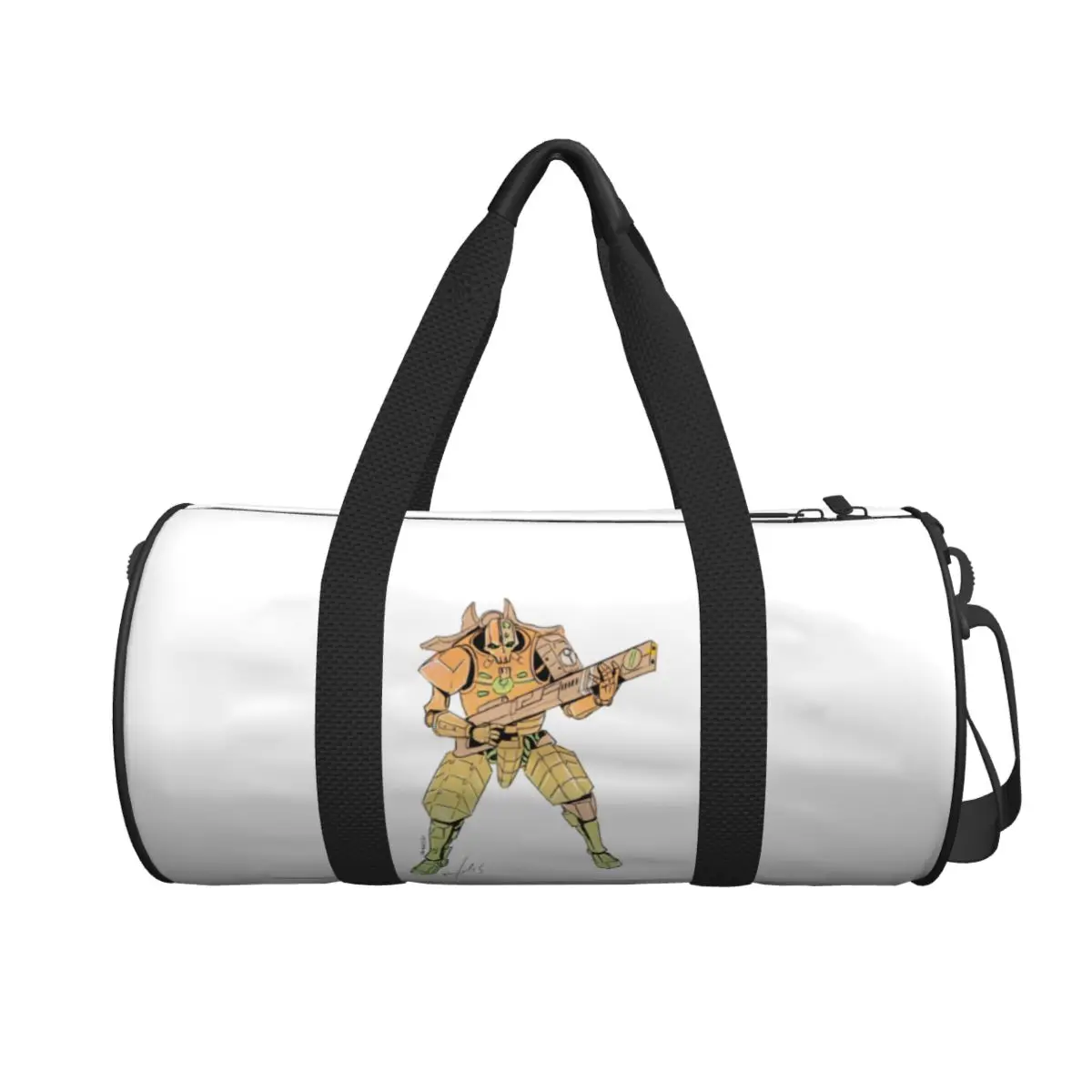 

Necron With Tau Armor Large Duffle Gym Bag Multi-Functional Duffle Travel Bags Handbags Fitness bag