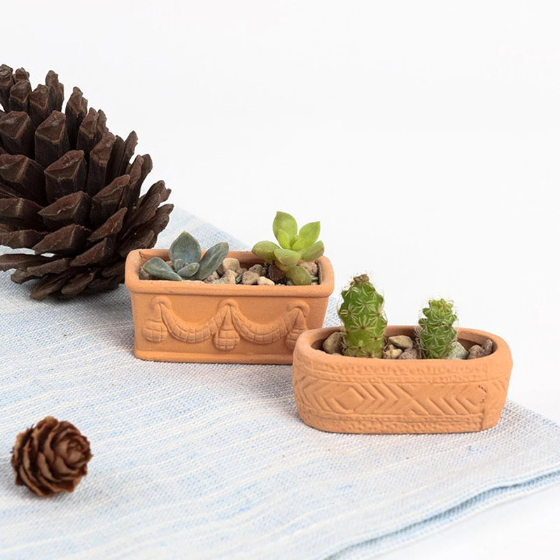 مزهرية سيراميك صغيرة لديكور المنزل ، مجموعة أدوات يدوية ، مزهرية محاكاة ، زخارف ، هدايا كلاسيكية ، لعبة مصغرة ، نموذج مصغر