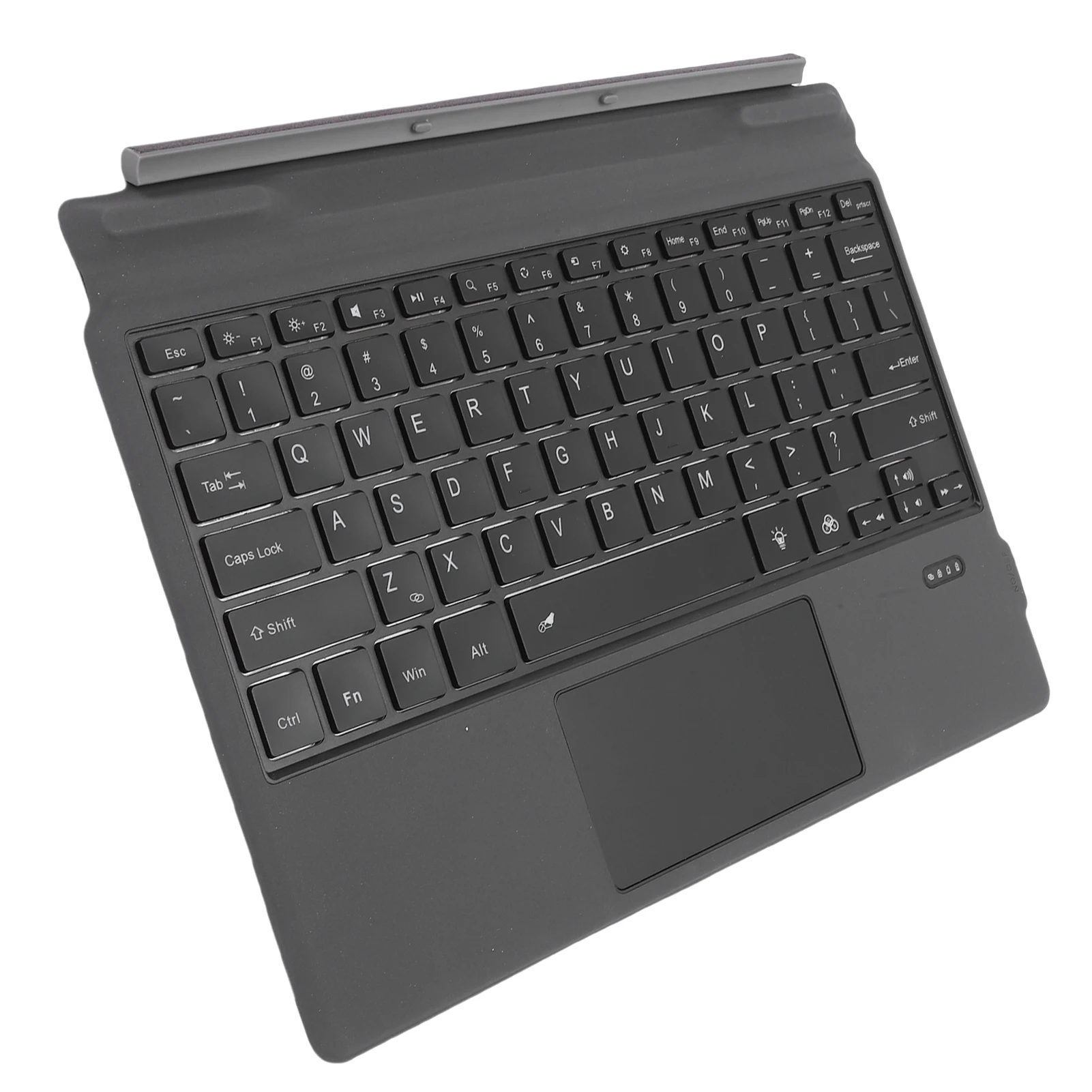 NewBluetooth Keyboard Fit for Latitude 7320 K19M 5285 5290 7200 7210 Laptop Detachable Travel Keyboard with Touchpad Backlit