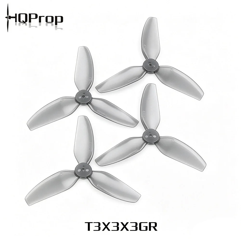 HQProp 2Pairs HQProp T3X3X3 Propeller 3030 3-Blade PC Props CW CCW