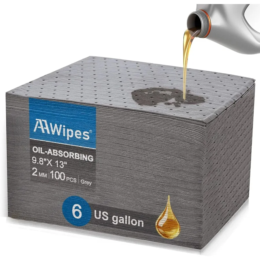 

Universal Oil Absorbent Pads for Effective Oil Spill Control in Garages Cars Trucks and Motorcycles Highly Efficient Absorbing