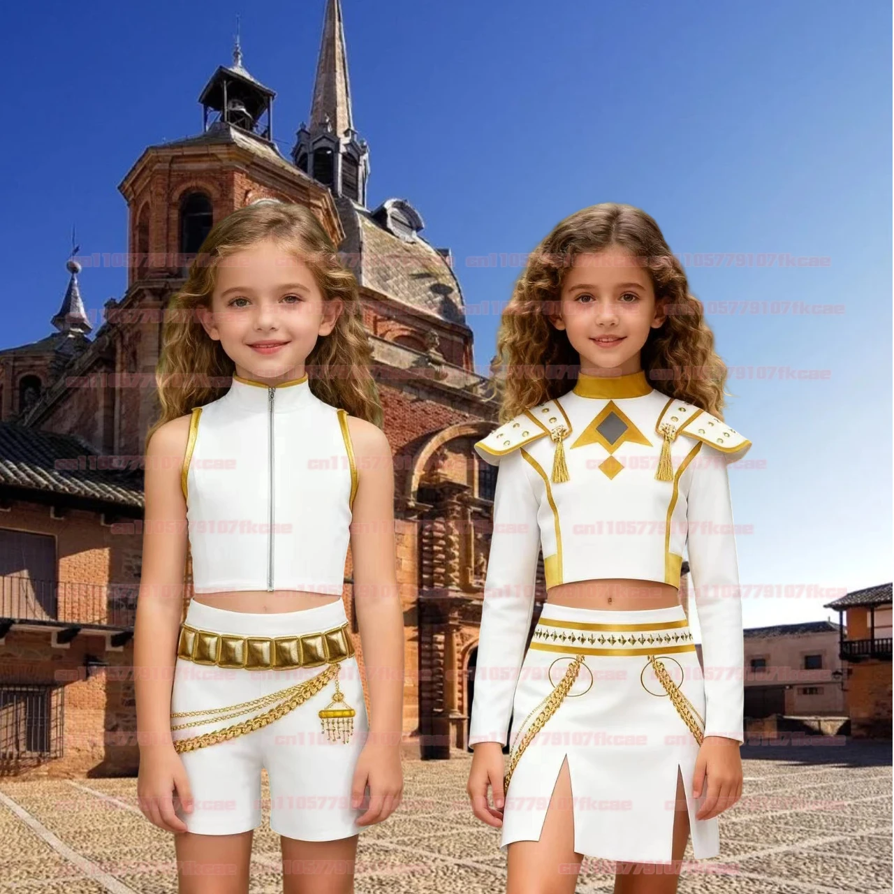 

KIDS Zoey KPOP Rumi косплей Аниме KPop Охотники на демонов Мира Косплей Костюм Униформа Хэллоуин Вечеринка для женщин Мужчин Карнавальный реквизит