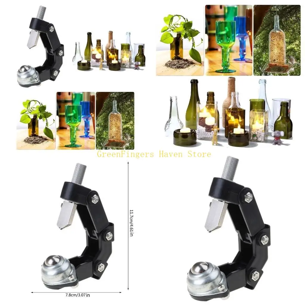 

F68D резак для стеклянных бутылок, вертикальный портативный набор инструментов для быстрой резки бутылок «сделай сам», для дуг