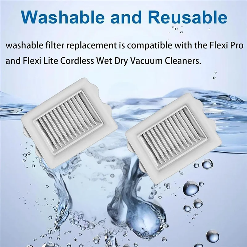 A01M-مجموعة ملحقات لـ Roborock Flexi/Flexi Pro مكنسة كهربائية لاسلكية محمولة فرشاة رئيسية قطع غيار فلتر Hepa