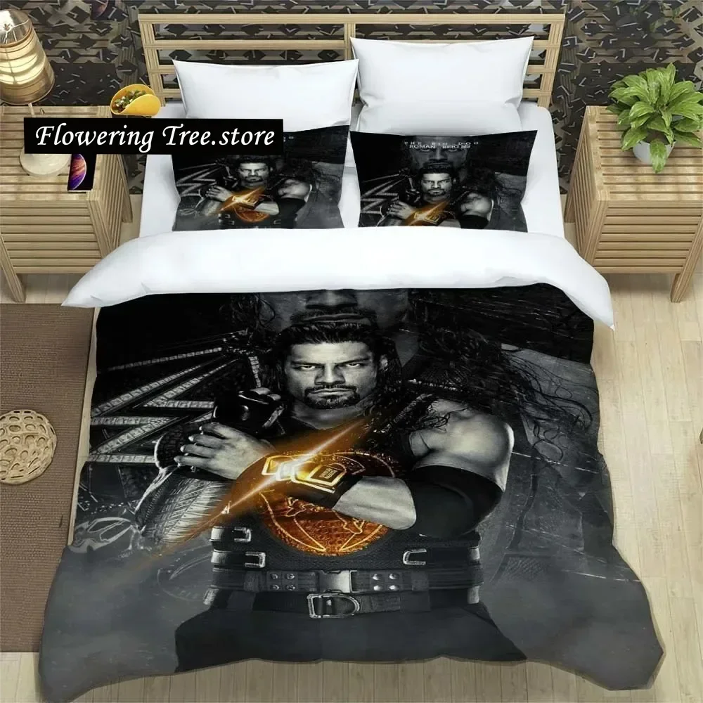

Wrestling Entertainment WWE Sheets Quilt Cover Bedding Dormitory Sheet Bedding Set Soft Warm Bedding Set