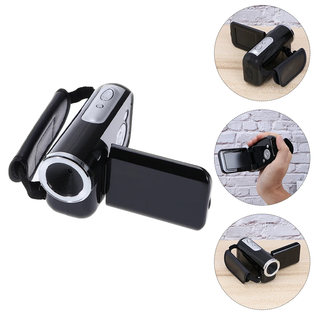 

Mini DV 2 Digital Video Camera Inch Screen 16MP Portable Video Recorder 7AA Vlog Camcorder Digital Cameras