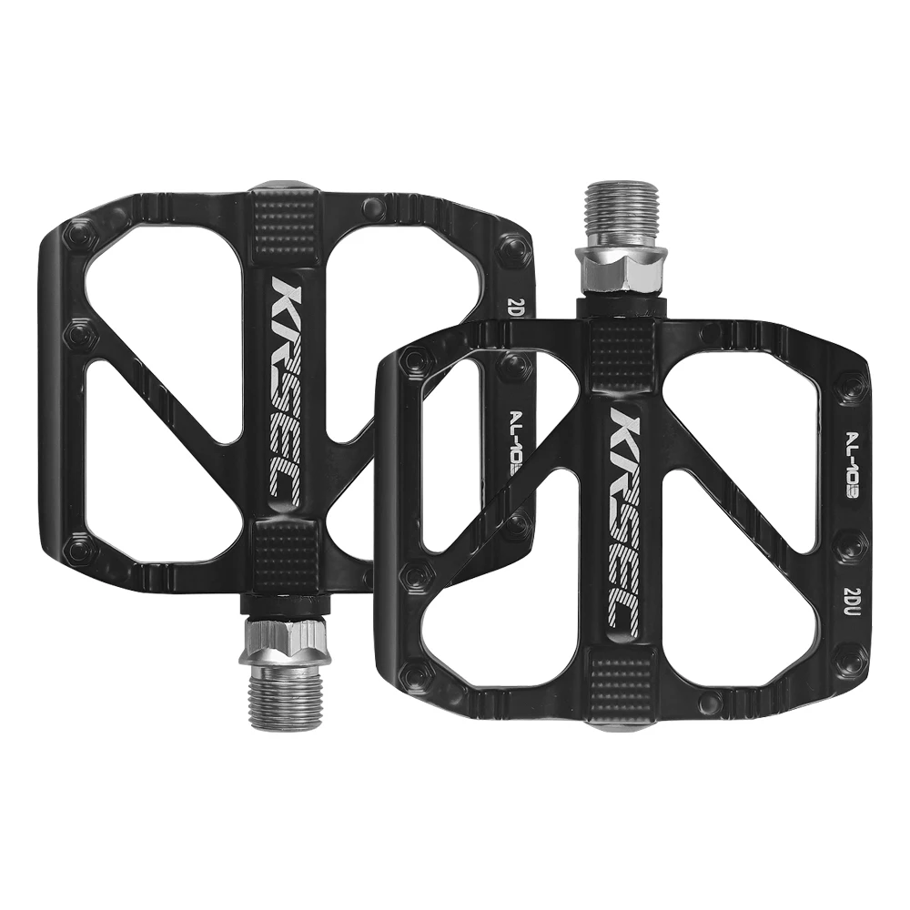 AliExpress NONE KRSEC 3-Sealed Bearing Pedals Aluminum Alloy Anti-Slip Studded Pedals for Road & Mountain Bikes