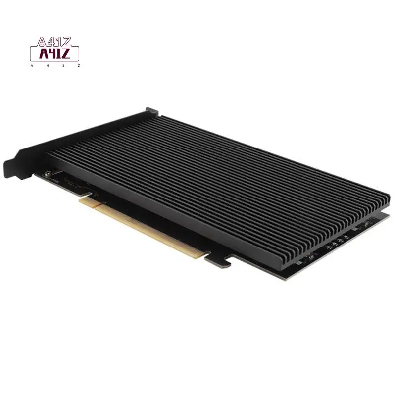 

Карта адаптера A41Z-M.2 NVME — Pcie 4.0 X16, поддерживает 4 Nvme M.2 2280, для раздвоения Raid