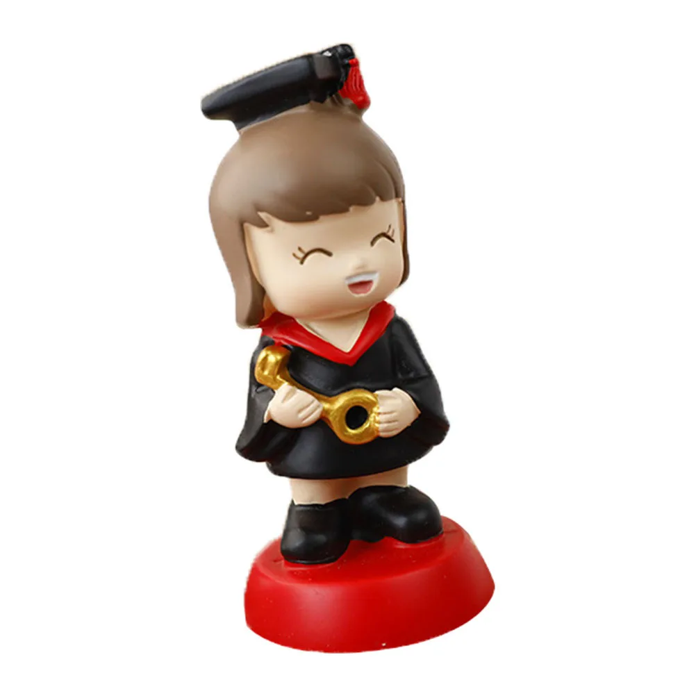 

Doctor Girl Cartoon Cake Topper Cartoon Home Bedroom Decor Graduation Cake Topper Dessert Table Adornment Party Supply