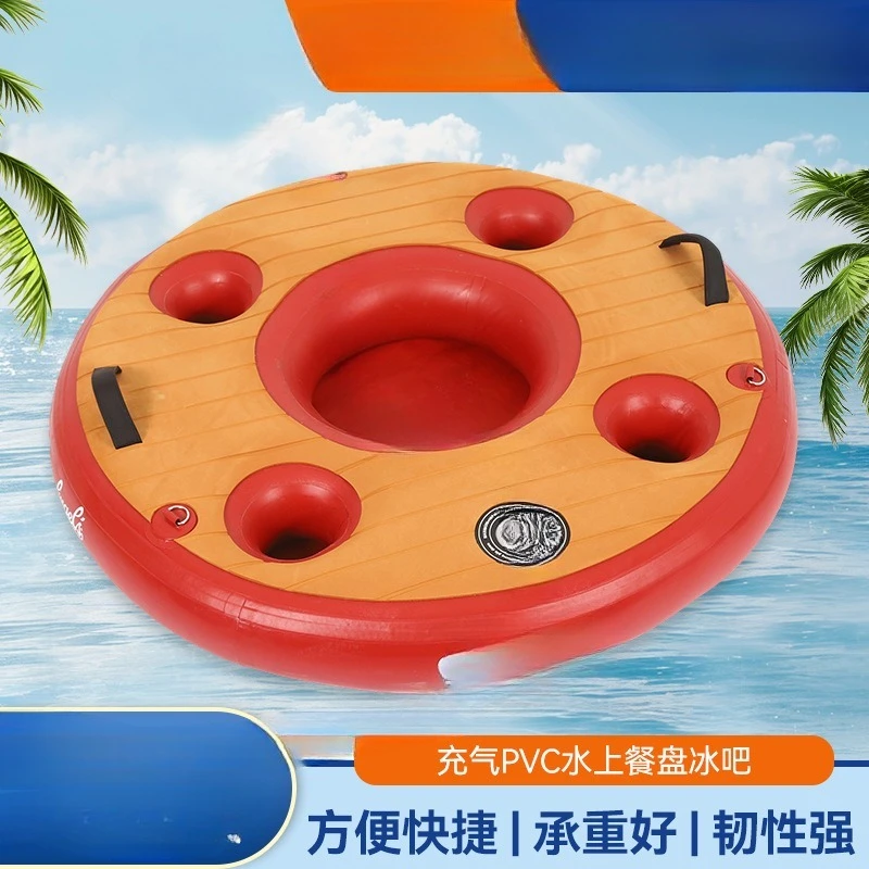 Water loungers, inflatable sofas, floating tables for swimming and leisure