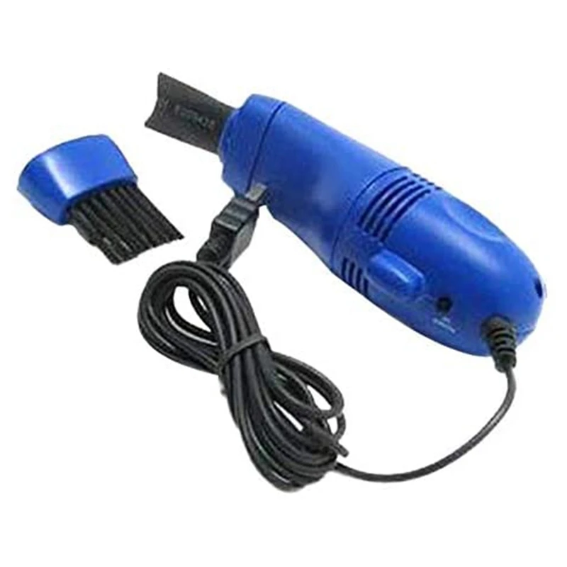 เครื่องดูดฝุ่นคีย์บอร์ดใหม่ เครื่องดูดฝุ่นคีย์บอร์ดขนาดเล็กทรงพลัง USB คีย์บอร์ดไร้สาย Air Duster สีสุ่ม
