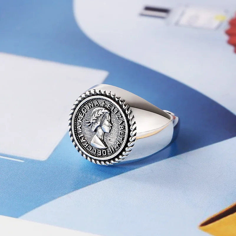 bague-en-argent-pur-s925-bague-de-reine-avec-ouverture-reglable-pour-l'index-argent-thailandais-creatif-et-personnalise-style-europeen-et-americain