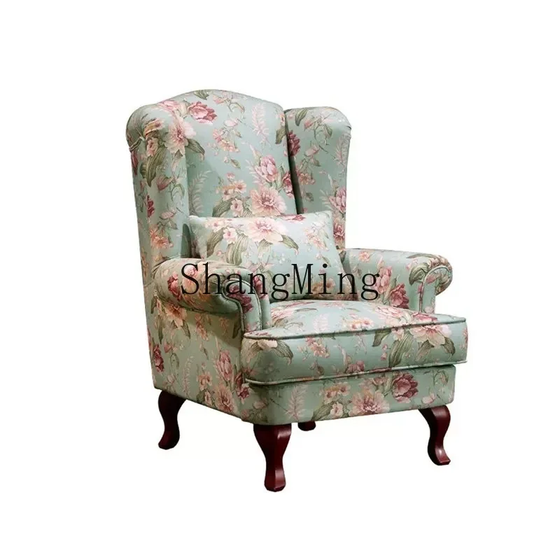 FG good-looking  fabric single sofa recliner large color pastoral tiger chair casual high back photography photo